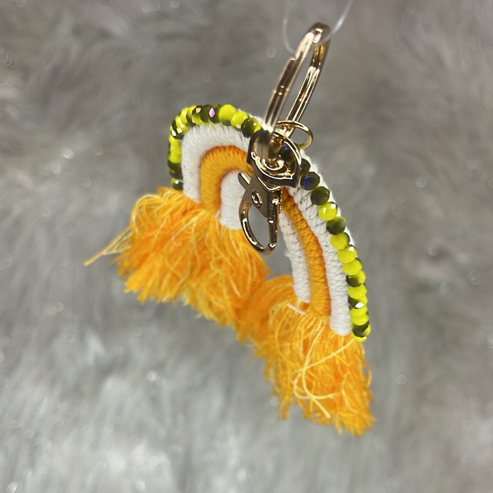 Tassel Yellows NWT Bag Charm
